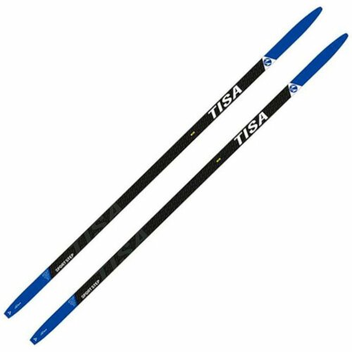 Лыжи беговые TISA Sport Step Blue (черный/синий) (182)