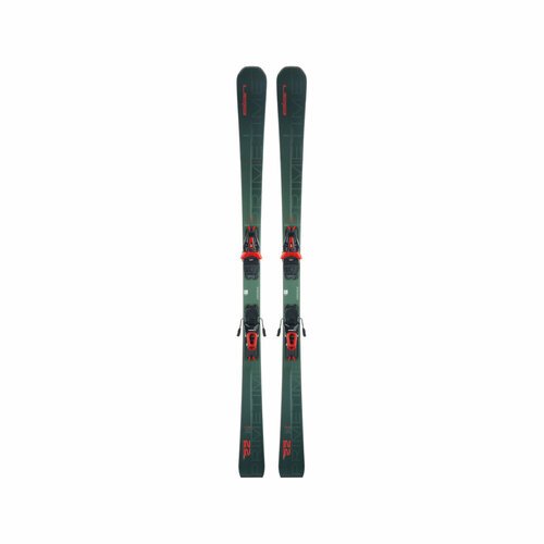 Горные лыжи Elan Primetime 22 Green/Red PS + ELW 11.0 GW 23/24