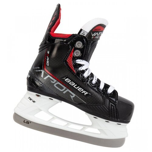 Детские хоккейные коньки Bauer Vapor 3X PRO Youth, р.Y10,5 D, черный/красный