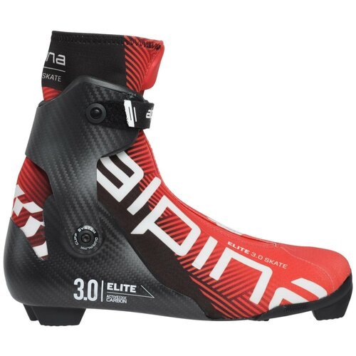 Лыжные ботинки alpina E30 SK 2023-2024, р.8, red/black/white