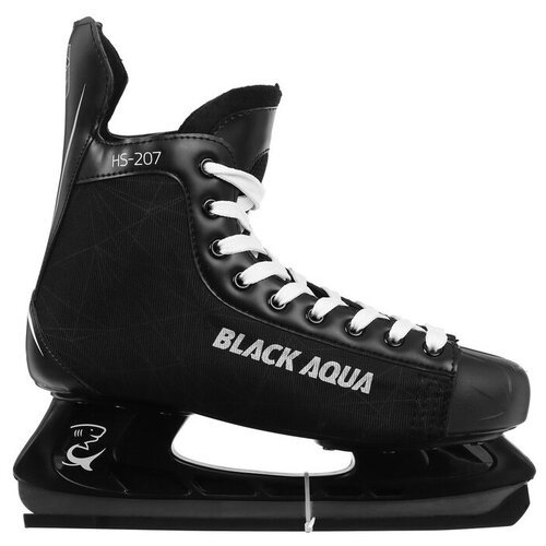 Коньки хоккейные BLACK AQUA BlackAqua HS-207, размер 43
