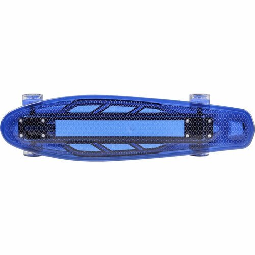 Скейтборд пластик TECH TEAM TRANSPARENT 27' LIGHT light blue NN004202 NN004202
