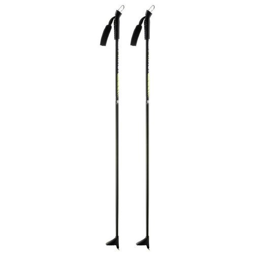 Детские лыжные палки Decathlon INOVIK XC S 100 детские, 150 см, черный/зеленый