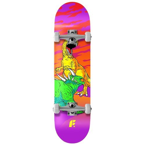 Скейтборд Footwork T-Rex, 31.5x8, разноцветный