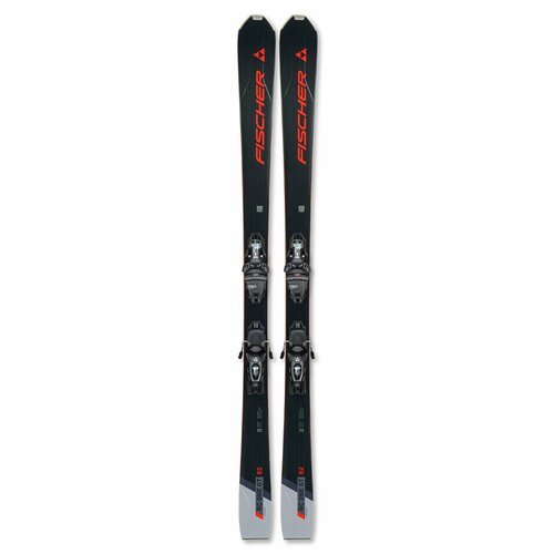 Горные лыжи с креплениями FISCHER RC ONE 82 GT + RSW11 Solid black/Black (см:166)