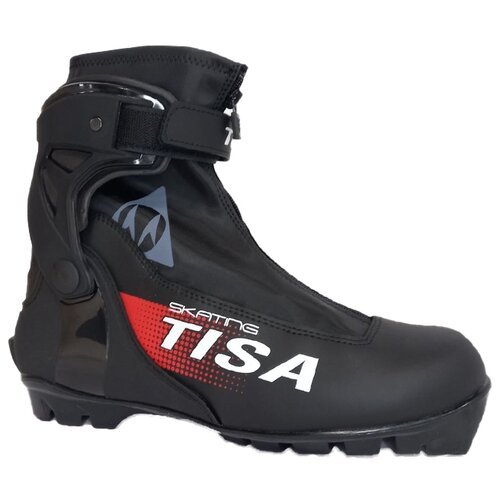 Лыжные ботинки Tisa SKATE S85122 NNN, р.38, черный