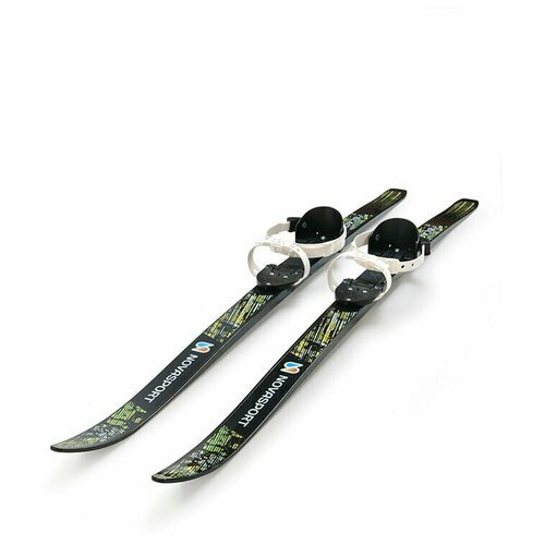 Лыжный комплект подростковый NovaSport Black с универсальным креплением (6), 140/105