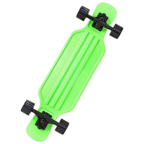 Детский скейтборд Y-Scoo 408, 31x8.7, green/black