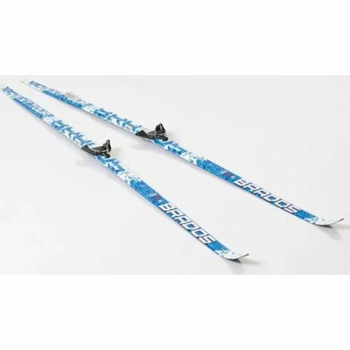Лыжный комплект Stc 75 мм, 160 см без палок, WAX Brados XT TOUR BLUE