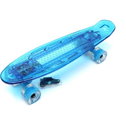 Скейтборд пластиковый TLS-403 Light blue Triumf Active