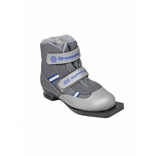 Ботинки лыжные75 мм SPINE Kids Velcro 104 (35-36р.)
