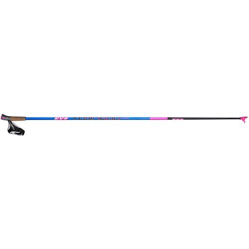 Детские лыжные палки KV+ Tornado Plus Junior, 150 см, pink