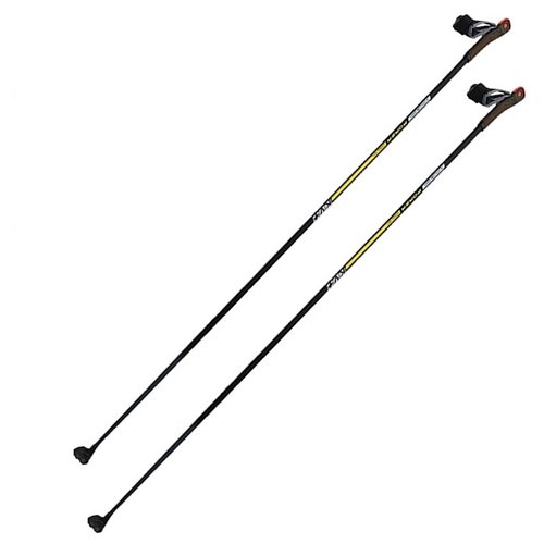 Лыжные палки KV+ (22P016Y) Forza Clip (Карбон 100%) (желтый) (155)