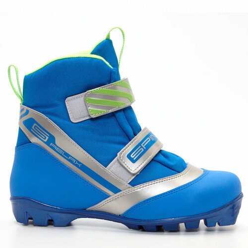 Лыжные ботинки SPINE SNS Relax (116) (синий/зеленый) (31)