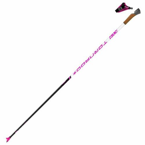 Лыжные палки KV+ (23P004QP) Tornado QCD (Карбон 100%) (розовый) (155)