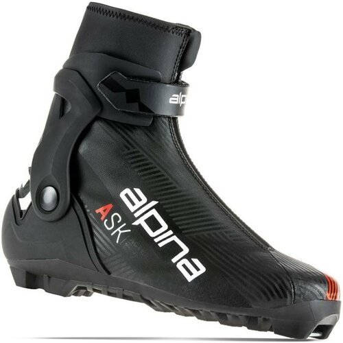 Лыжные ботинки alpina Action Skate 2021-2022, р.8, black/white/red
